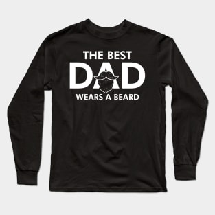 The Best Bearded Dad Long Sleeve T-Shirt